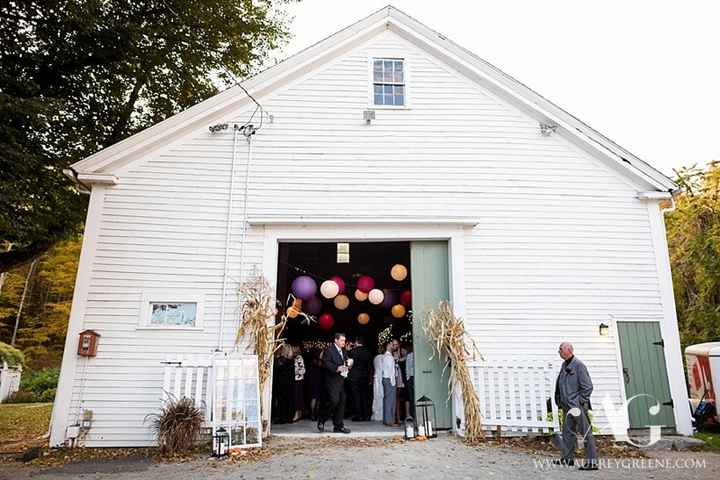 Barn Wedding in New England