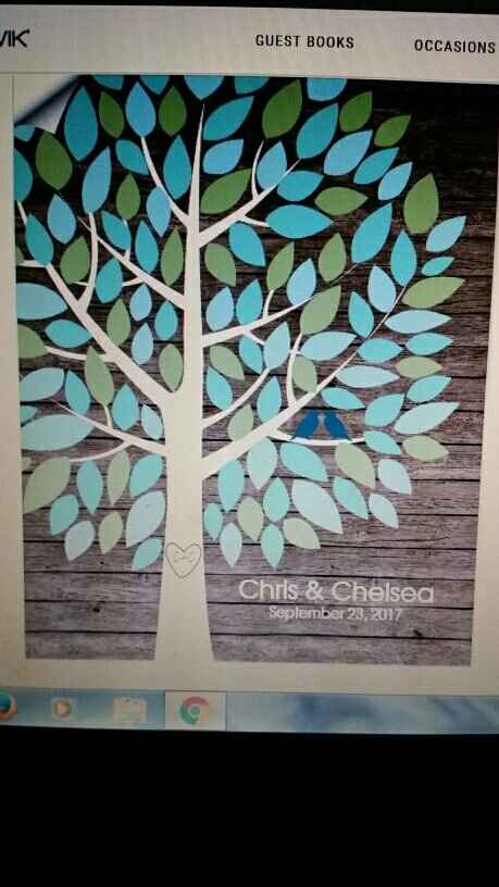 Our Guest Book Came!