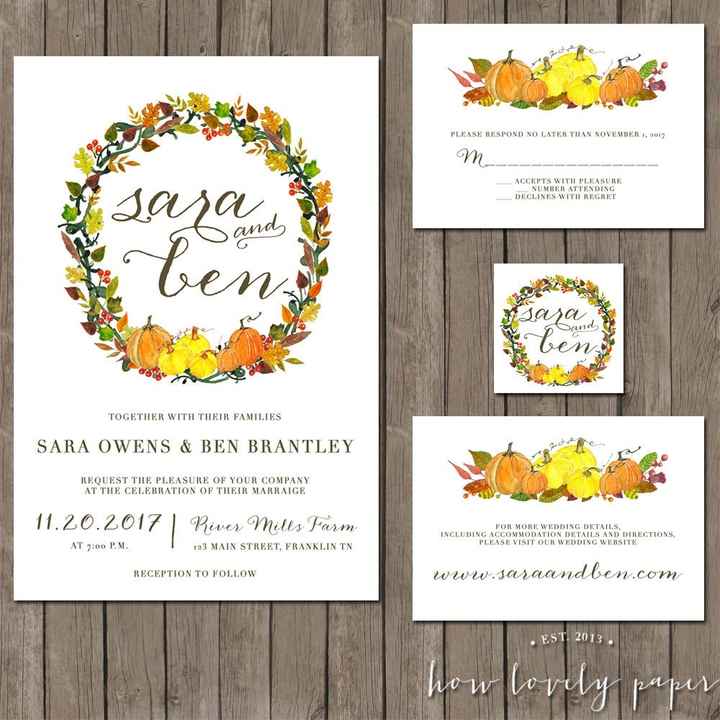 ??? on invitations again.....