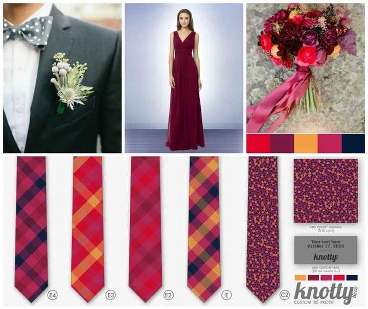 Custom ties for Groom and Groomsmen?