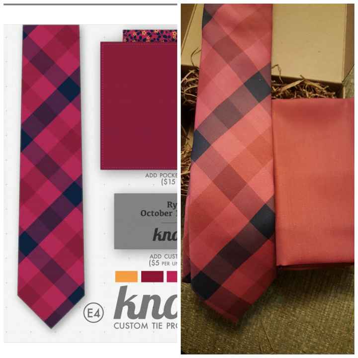 Custom tie disappointment - rant