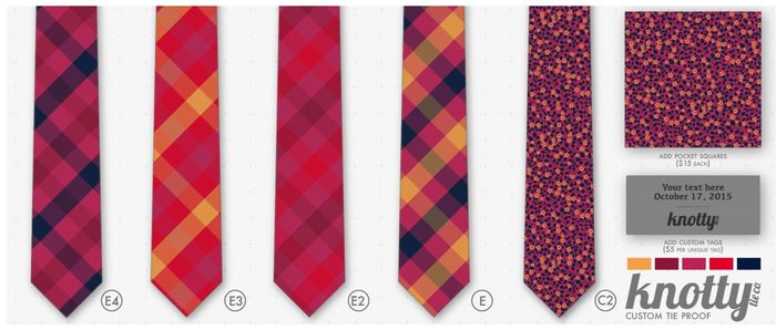Where to find patterned ties and bowties?