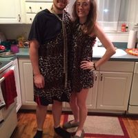 Happy Halloween post a pic of you and your fiancé in costumes