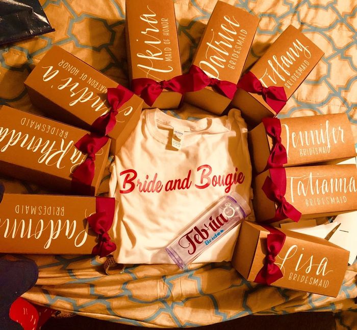 How did you “propose” to your wedding party? - 1