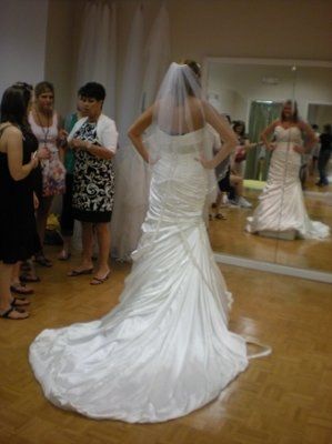 What does your dress look like? Post pics or give style number. I want to know what the trend is!
