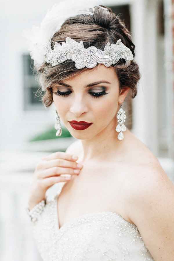 Bold lip for wedding day makeup?