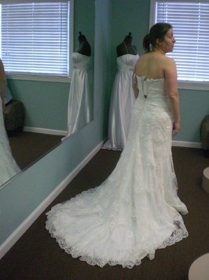 Show me your dress with you vs the model!