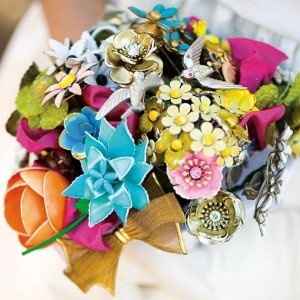 Are you do anything non-traditional with your bouquet?