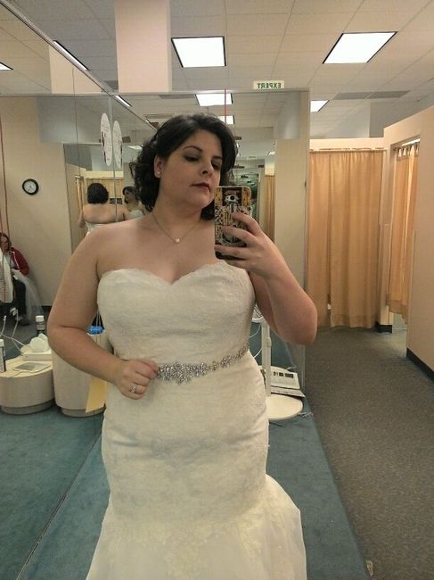 Hair match the dress?