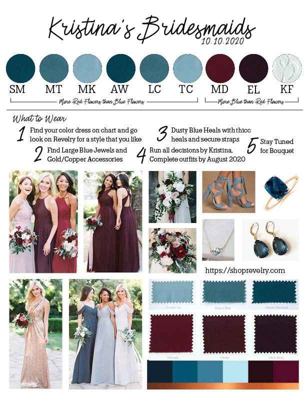 Bridesmaids Style Guide