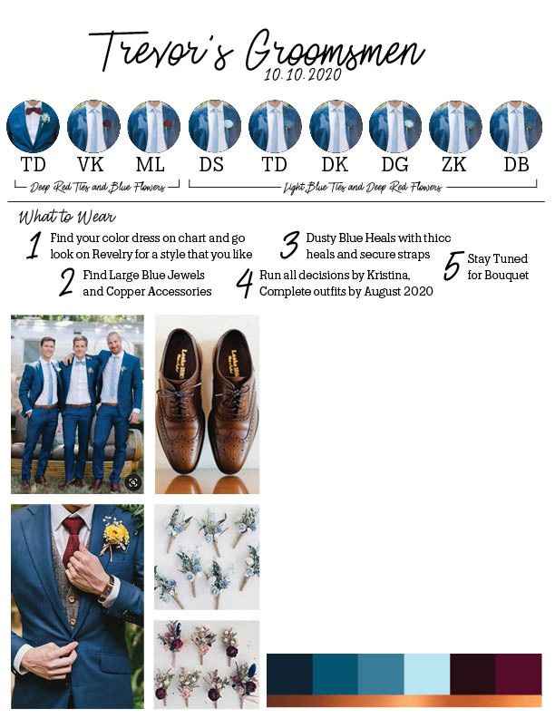 Groomsmen Style Guide
