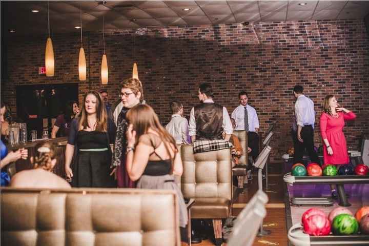 Pro BAM!!! From Bowling Wedding Reception