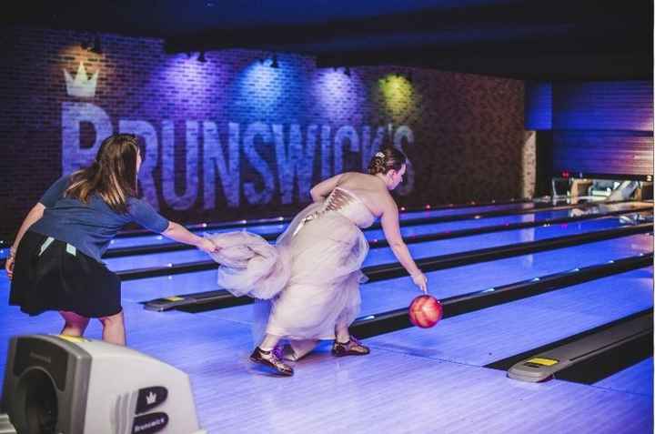 Pro BAM!!! From Bowling Wedding Reception