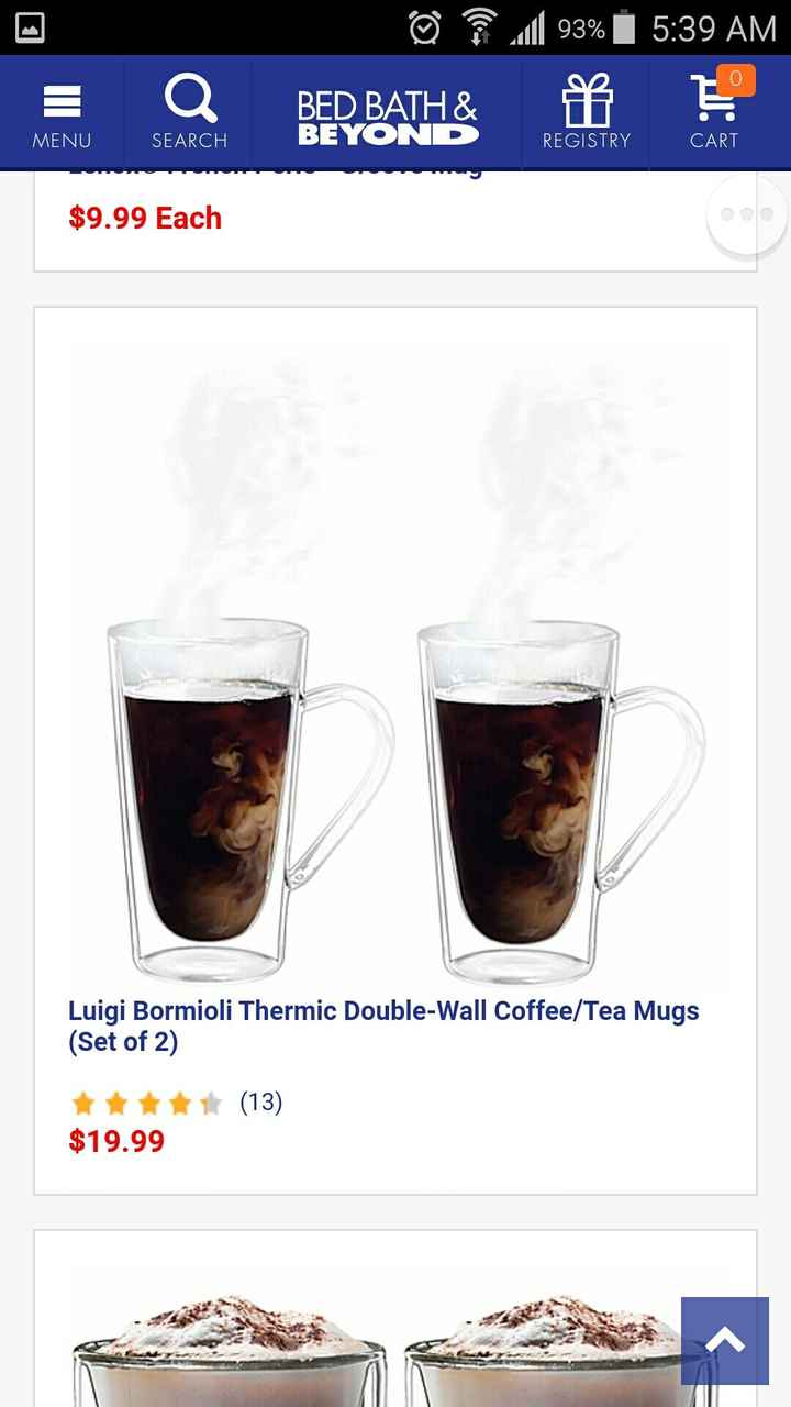 I can't pick out mugs. WTH