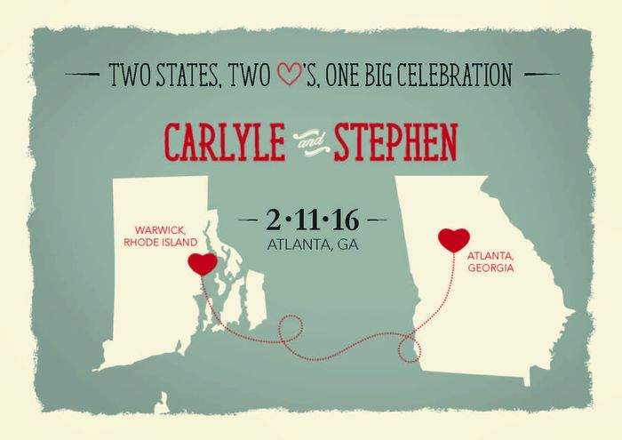 Save the Date w/o Engagement Photos