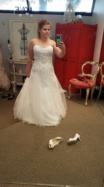 Making the wedding dress my own, dress regret 2