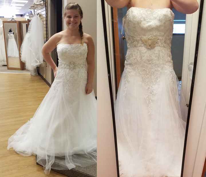 Making the wedding dress my own, dress regret