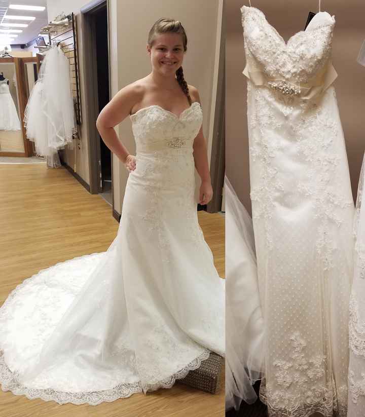 Making the wedding dress my own, dress regret