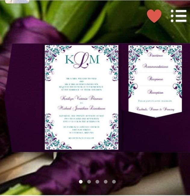 Your Invitations (Inspiration & Final Results)