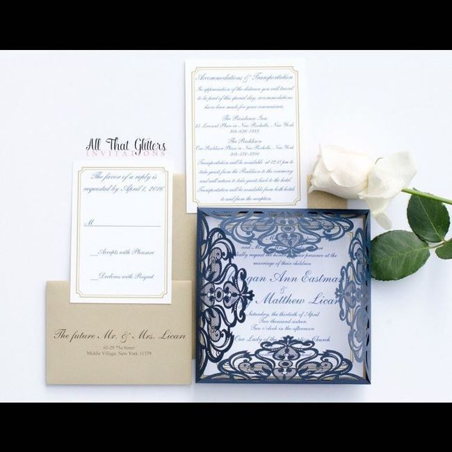 Let's see your wedding invites