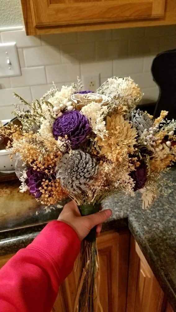 My sola flower bouquet