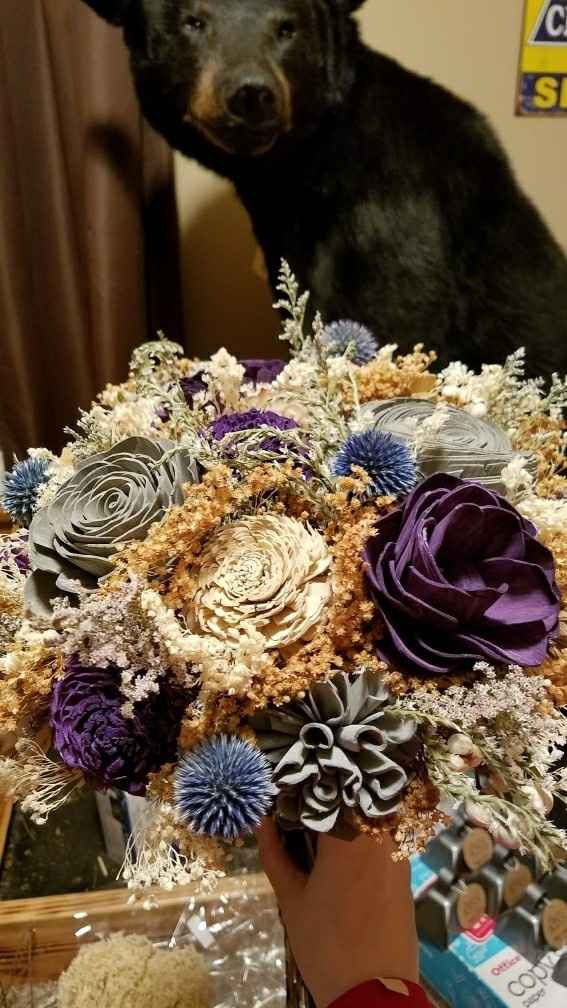 My sola flower bouquet