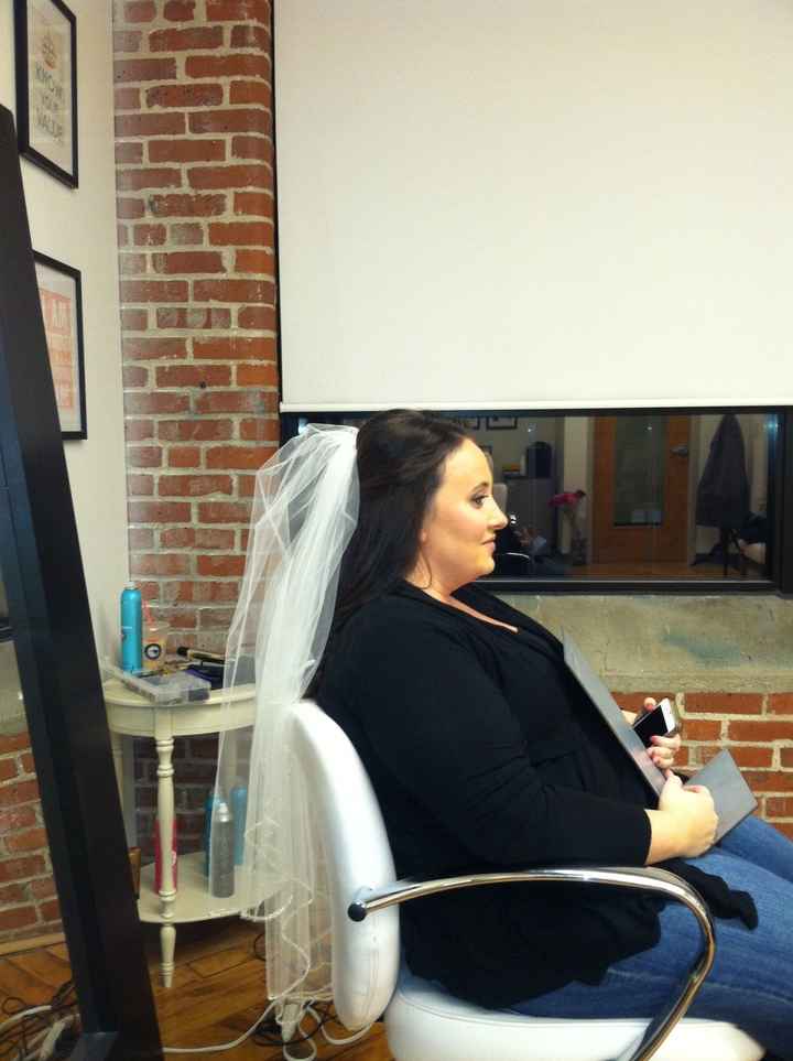 Hair and makeup trial -pics