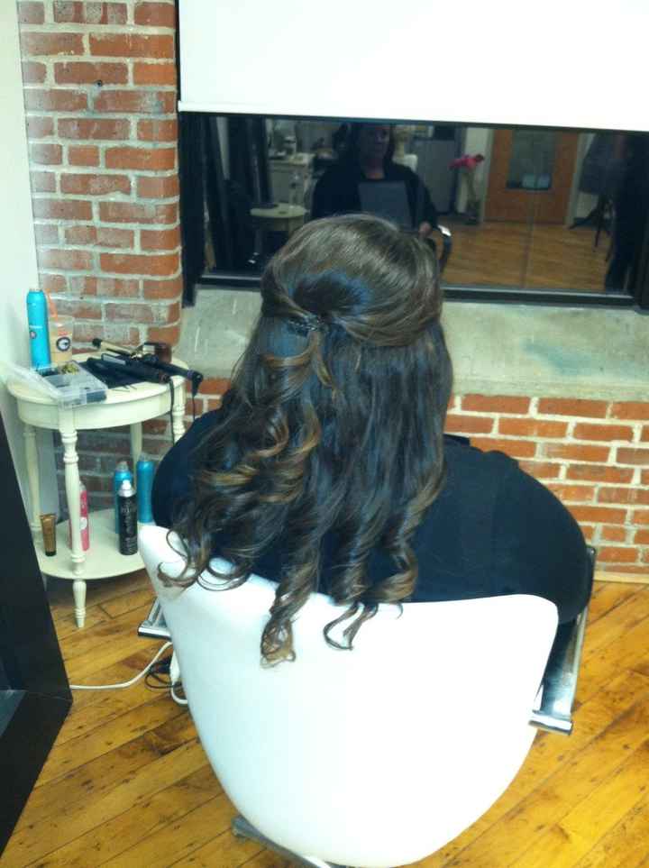 Hair and makeup trial -pics