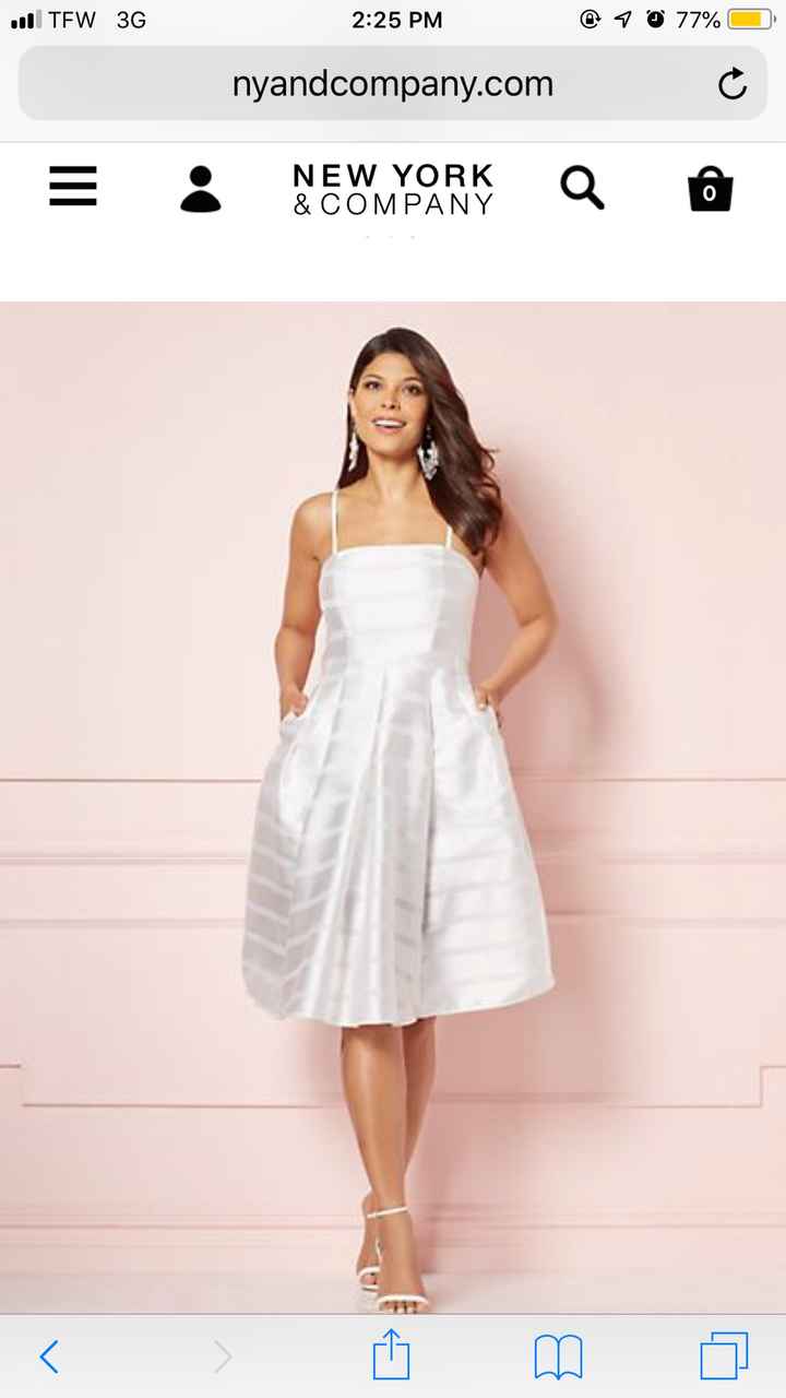 Second dress for reception - 1