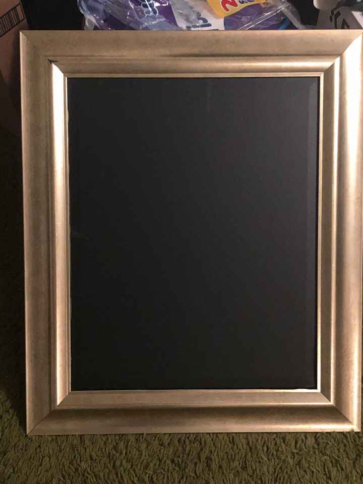 diy Chalkboard Sign! - 1