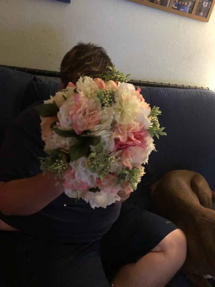My diy Walmart bouquet - 1