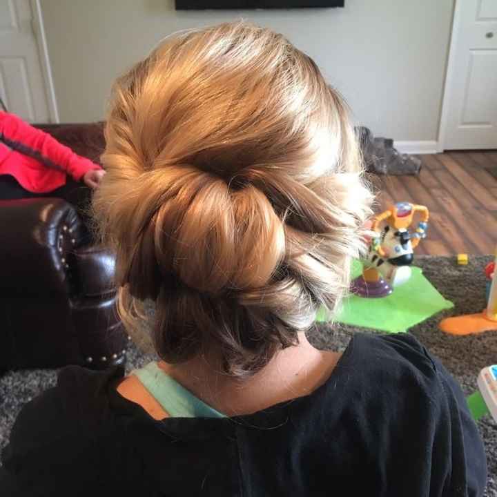 Hair and make-up trial!