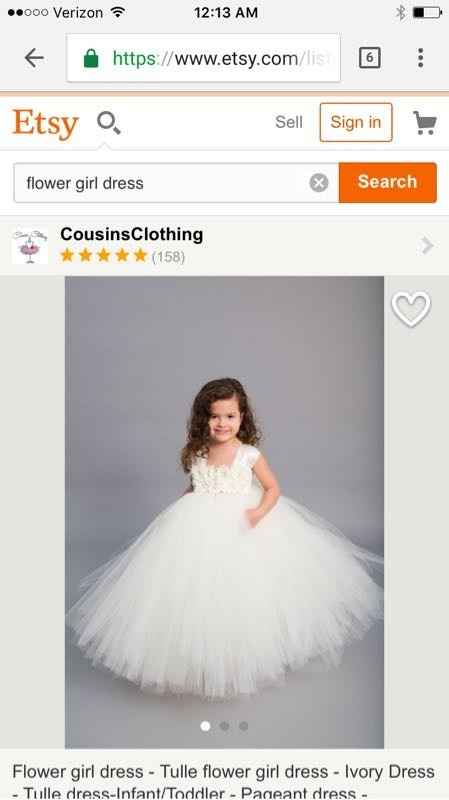 Which Flower Girl Dress?