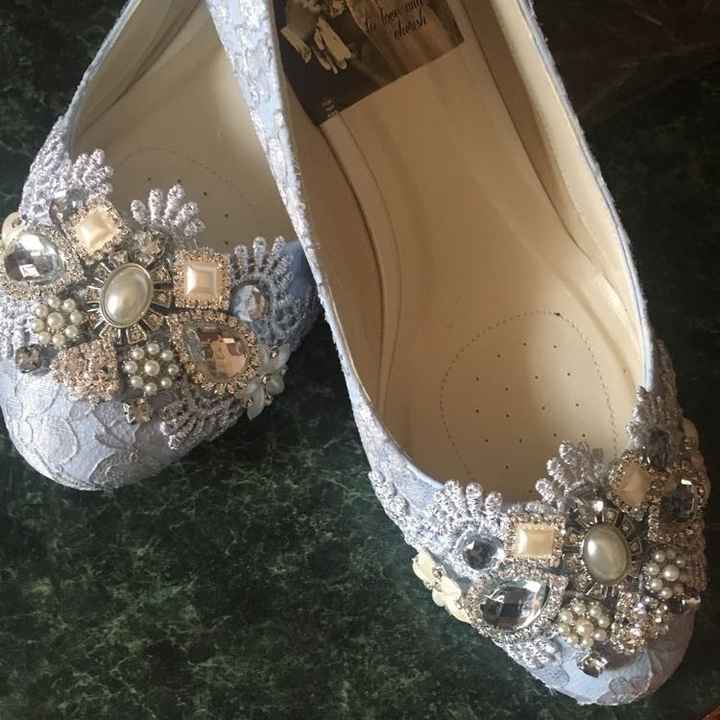 Brides wearing flats??