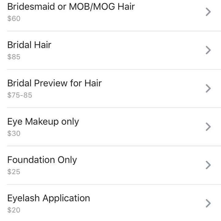 Wedding hair