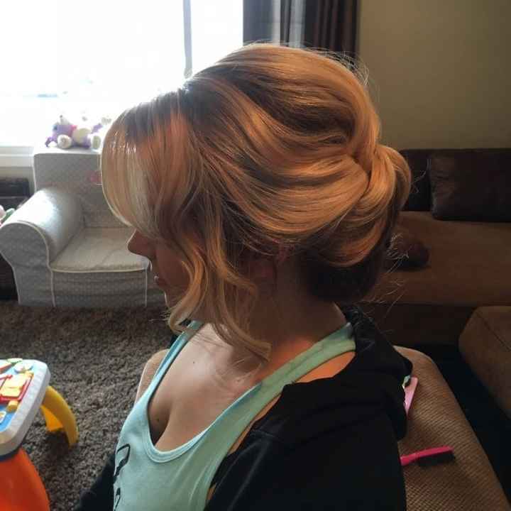 Hair and make-up trial!
