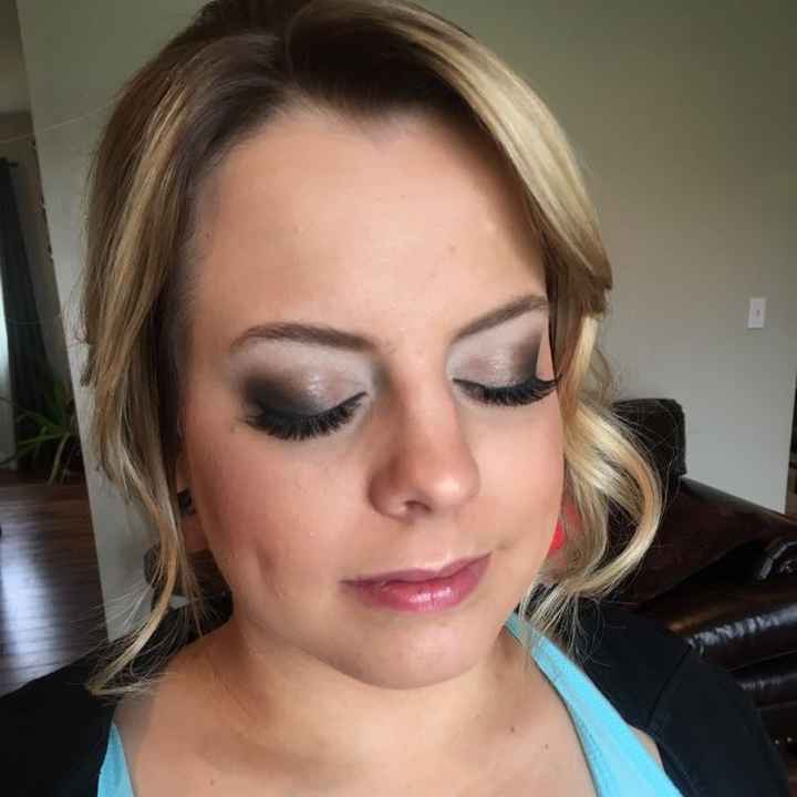 Hair and make-up trial!