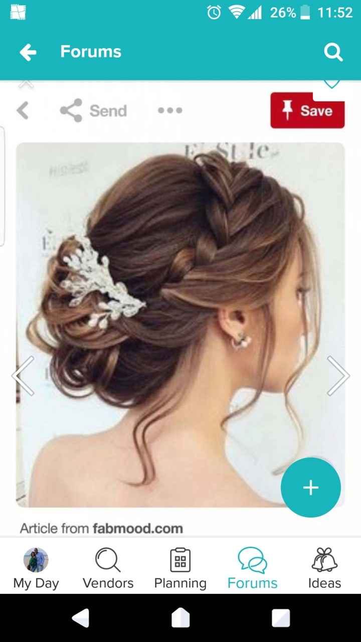 Half up/braids/completely down - 1