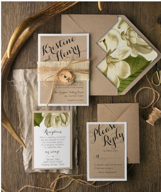 Where did you get (or getting) your wedding invitations from?!! 8