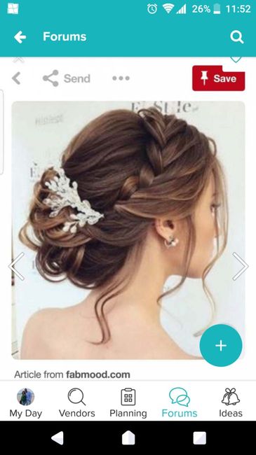 Half up/braids/completely down - 1