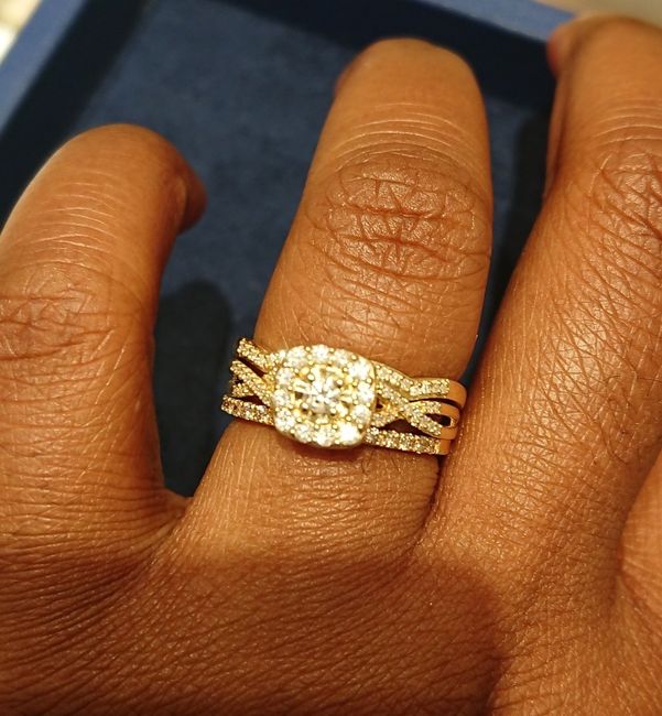 Desperately need photos of contoured engagement rings with classic bands!!!1 - 1