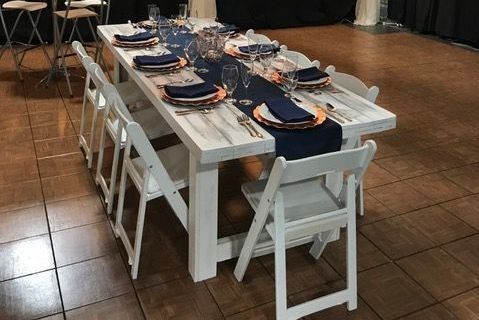 Whitewash White Chairs