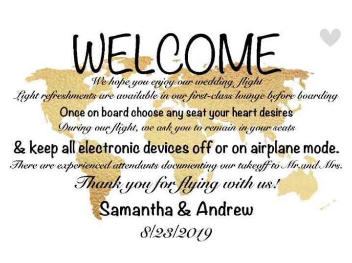 Show me your “welcome” sign - 1