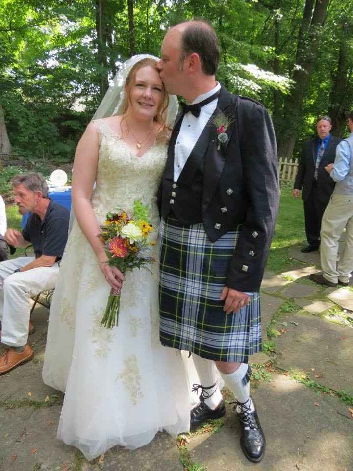 Anyone else's FH wearing a kilt?