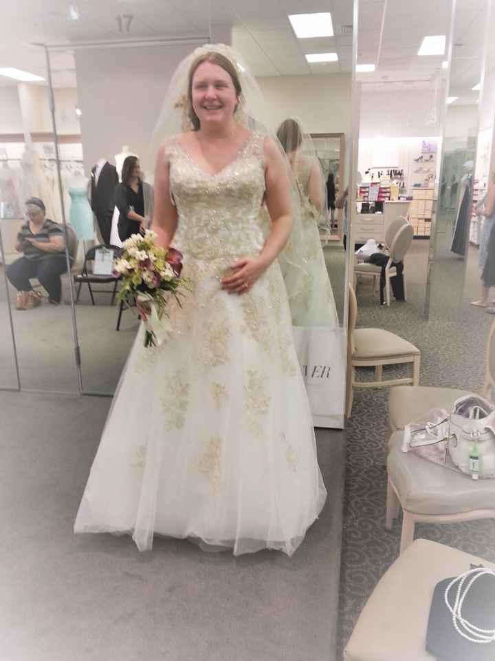 I said yes to the dress!