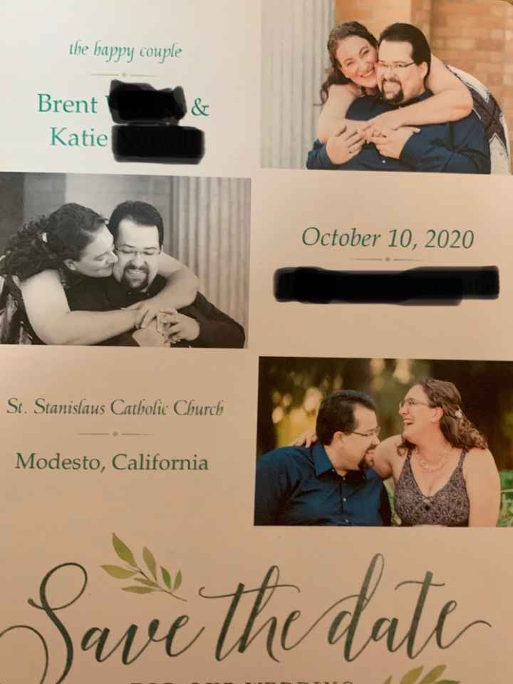 Save the Dates are in! Show us yours! - 1
