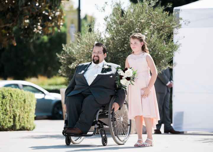 Who walked you down the aisle? - 2