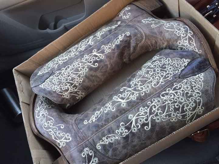 Am I the only one wearing boots?