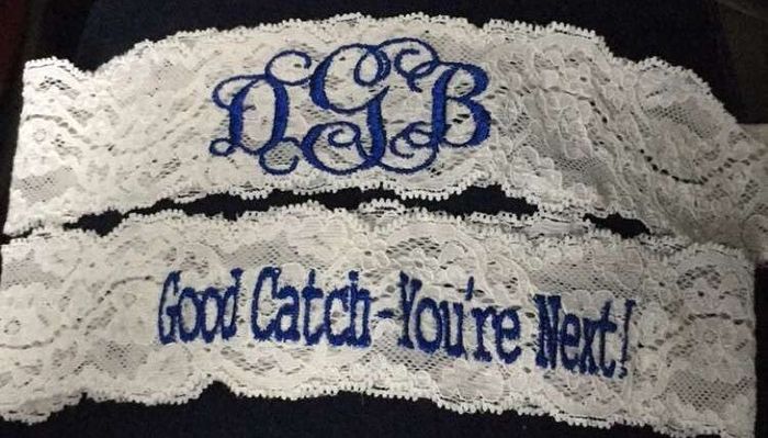 I got my garter, let me see yours!