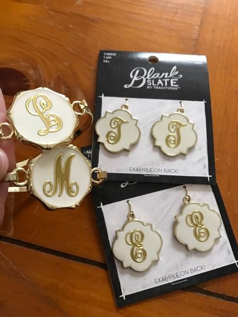 My bridesmaids gifts